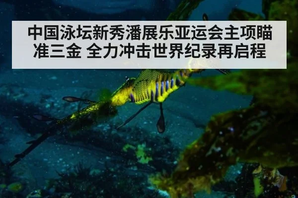 中国泳坛新秀潘展乐亚运会主项瞄准三金 全力冲击世界纪录再启程